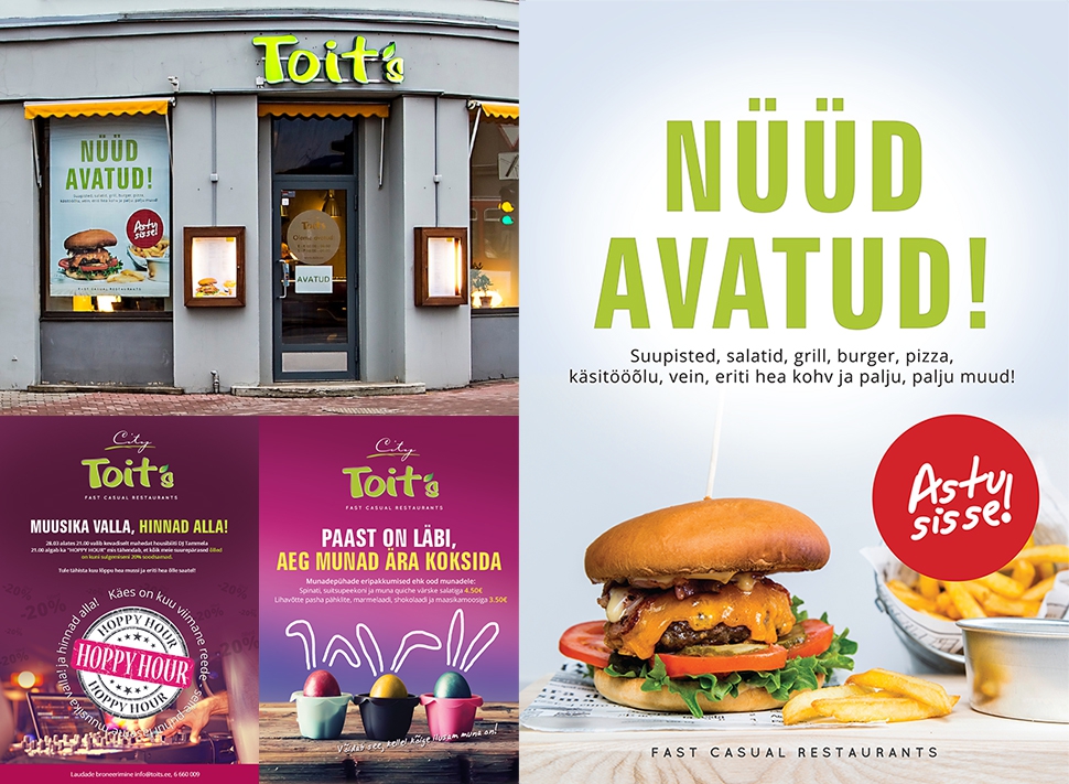 Toit`s  - Fast Casual Restaurant